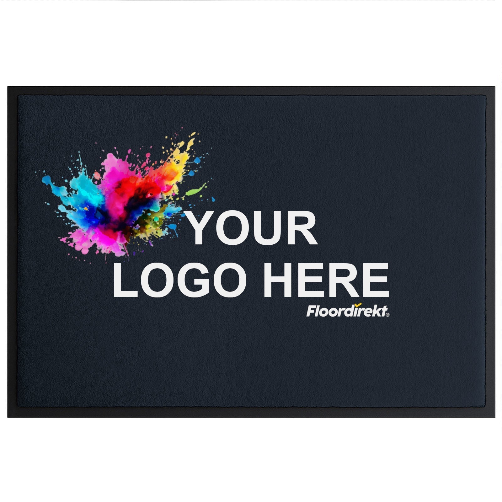 ✂ Logomatte nach Maß - Individuelle Schmutzfangmatte mit Logo