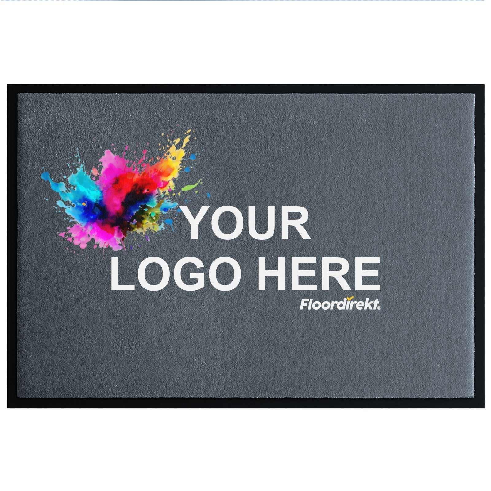 ✂ Logomatte nach Maß - Individuelle Schmutzfangmatte mit Logo