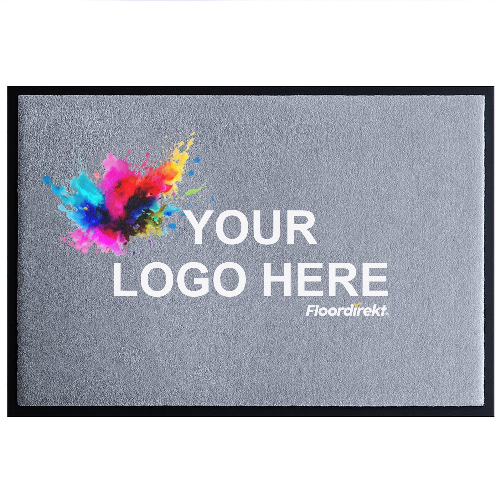 ✂ Logomatte nach Maß - Individuelle Schmutzfangmatte mit Logo