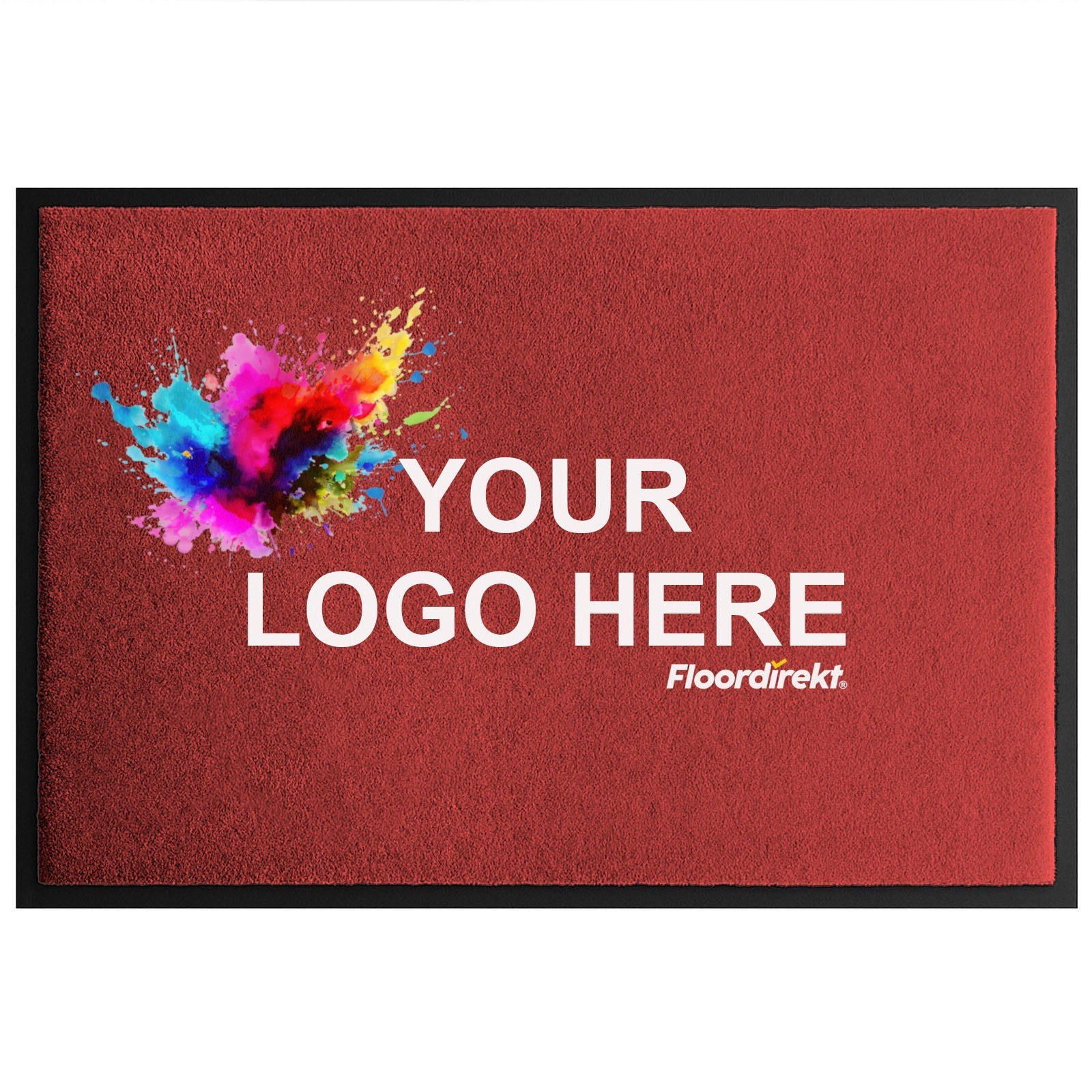 ✂ Logomatte nach Maß - Individuelle Schmutzfangmatte mit Logo