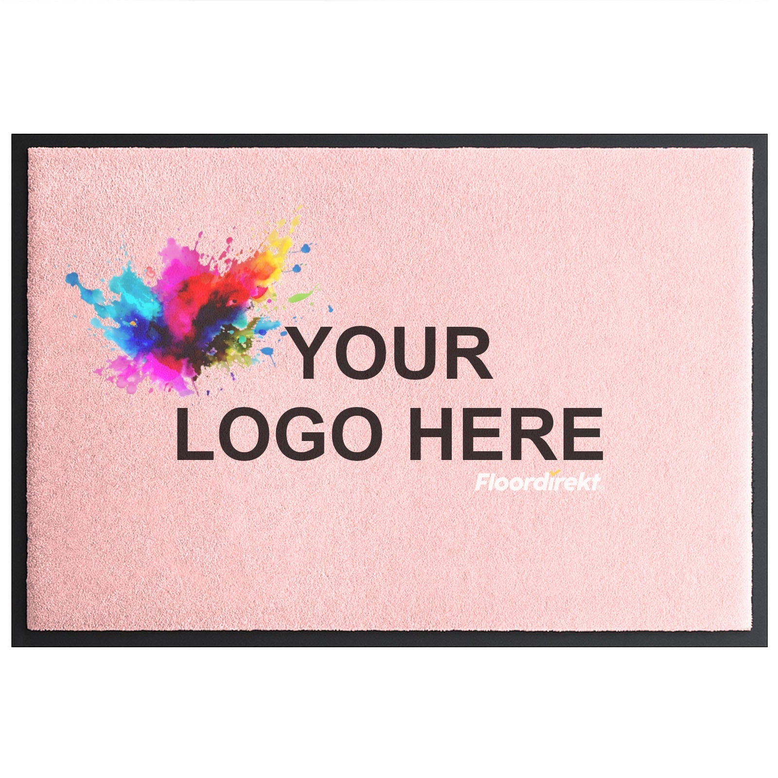 ✂ Logomatte nach Maß - Individuelle Schmutzfangmatte mit Logo